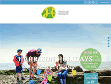 Tablet Screenshot of harrisonholidays.com